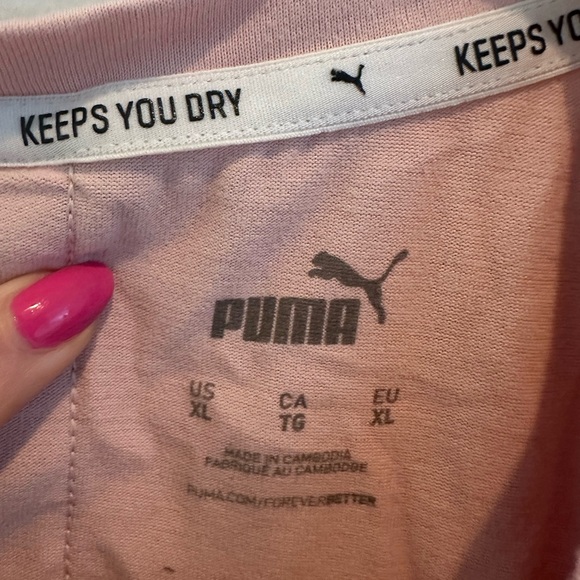 Puma Light Pink Training Tank, size XL - Picture 12 of 13